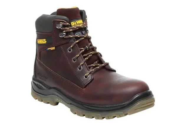 DEWALT Titanium S3 Safety Boots, Steel Toecap, Tan, UK 9