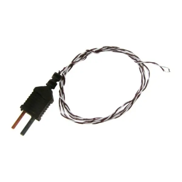 TME PTFE Fine Wire Thermocouple Probe, T-Type, 1m