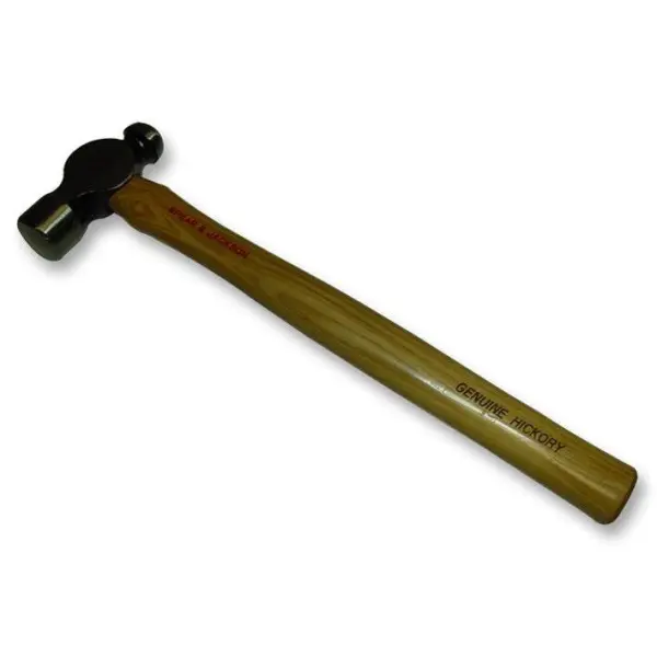 Spear and Jackson Ball Pein Hammer 12oz Hickory Handle