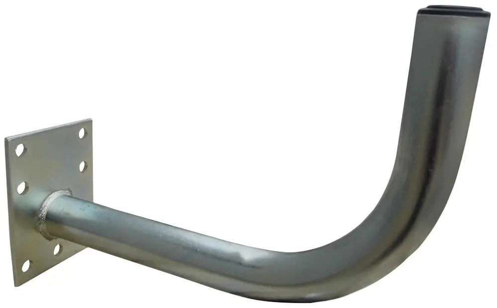 Pro Signal - Support mural en L pour antennes satellite 60-80cm