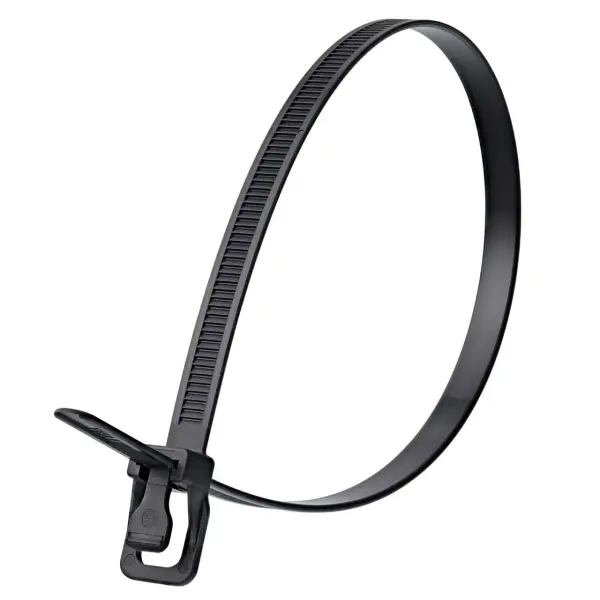 RETYZ WorkTie Fascette Riusabili 457mm Nero (Confezione da 100)