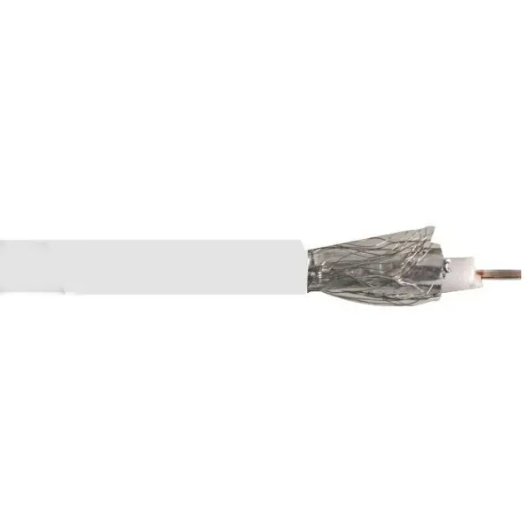 WEBRO - RG6U Coaxial Cable Reel - White 250m