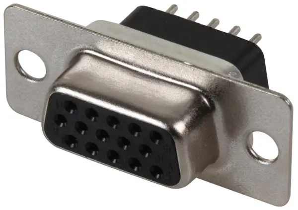 PRO SIGNAL 15 Pin HD D-Sub Socket, PCB Mount