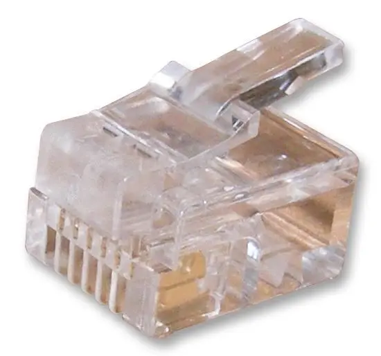 MULTICOMP Pro - Connecteur RJ12 6P6C doré, 6 positions