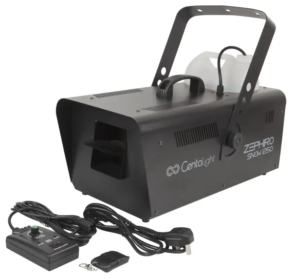CENTOLIGHT Zephiro 1250 Snow Machine, 1250W, 5L