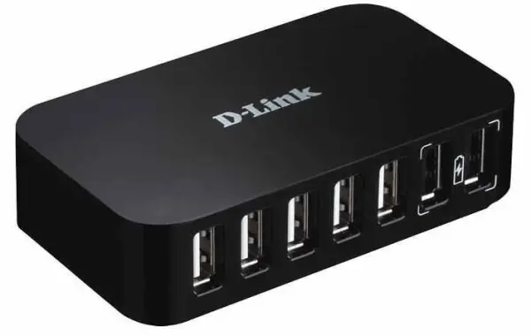 D-Link 7端口USB 2.0集線器
