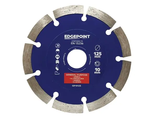 EdgePoint GP10125 Universelle Diamant-Trennscheibe 125mm