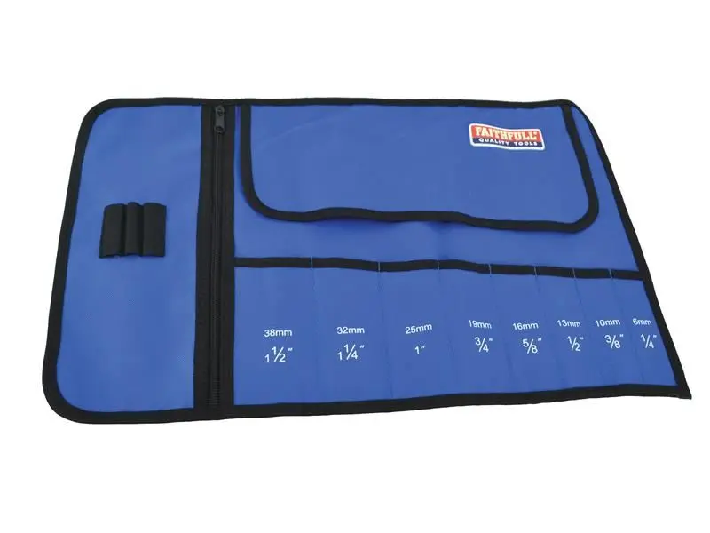 Faithfull - Rouleau de ciseaux 32x50cm en polyester-nylon avec poches