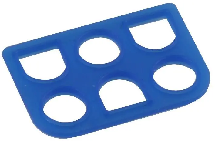 AMP TE Connectivity 6ウェイ インターフェースシール（シリコンゴム・ブルー）