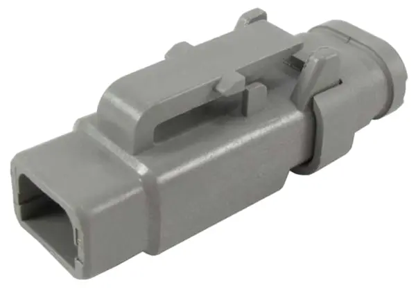TE Connectivity DTM Series Automotive Connector Housing, Plug, 2-Way