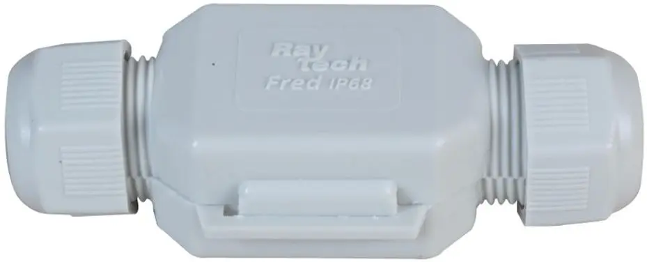 RAYTECH - 3-Poliger Kabelverbinder, 2,5mm, IP68, Grau