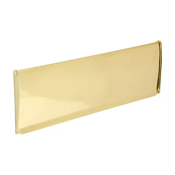 Timco Placa de Cobertura Interna para Porta de Correio - Latão Polido