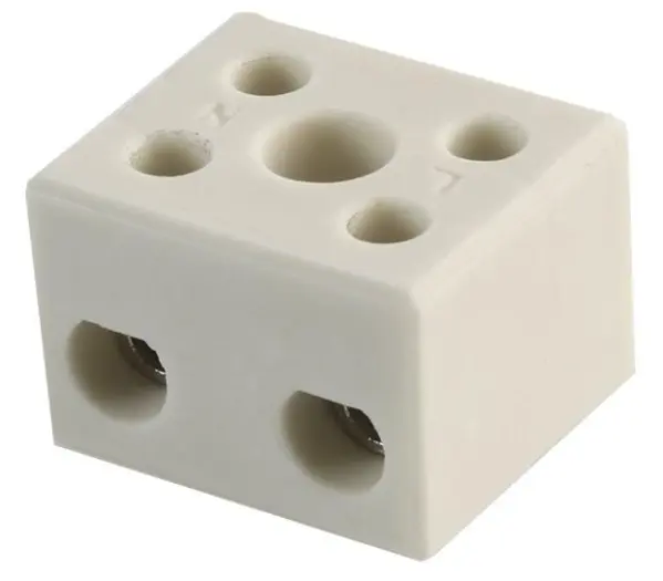 HYLEC 세라믹 2-방향 단자대, 57A, 750V, 고온 내성