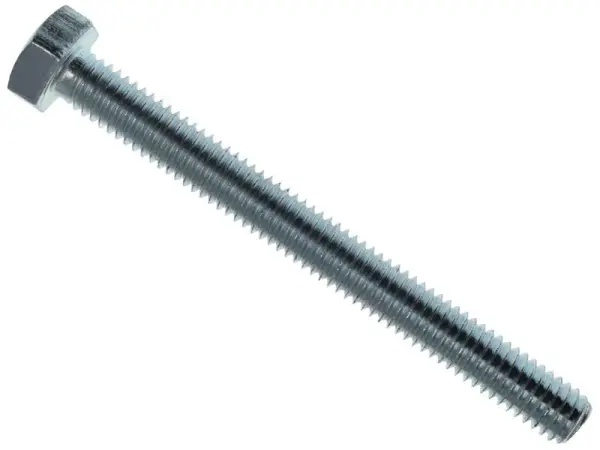 METALMATE High Tensile Set Screws, Zinc Plated - M6 x 60mm (Box 50)