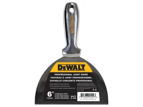 DEWALT 150mm Ατσάλινη Μαχαίρα Επισκευών & Γυψοσανίδας (6in)