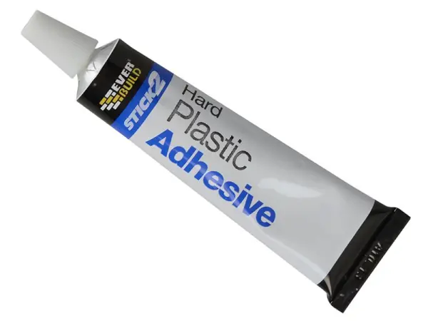 Everbuild Sika STICK2® Adesivo per Plastica Dura, 30ml