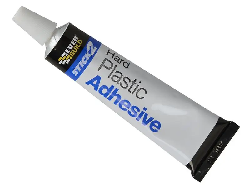 Everbuild Sika STICK2® - Adhésif pour plastique dur, 30ml