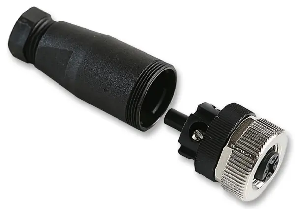 BINDER - Buchse, frei, M12, 5-polig, mit Sicherungsring