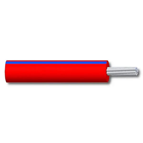 MULTICOMP PRO - Equipment Wire, 7/0.2mm, 100m - Blue Red Blue/Red