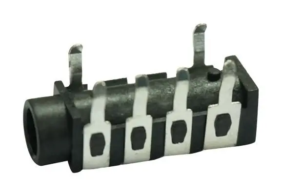 Prise Jack 3,5 mm Multicomp Pro 4 pôles à monter sur circuit imprimé