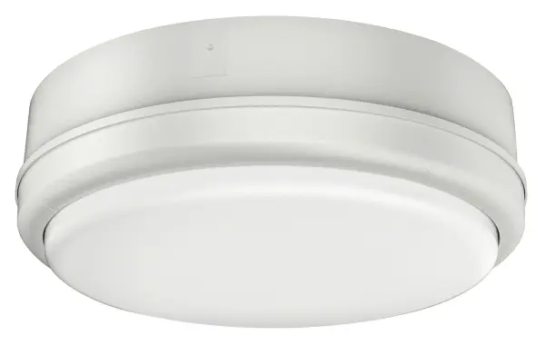 Philips LED Ledinaire Bulkhead Light with Sensor, 4000K, 1700lm, IP65, White