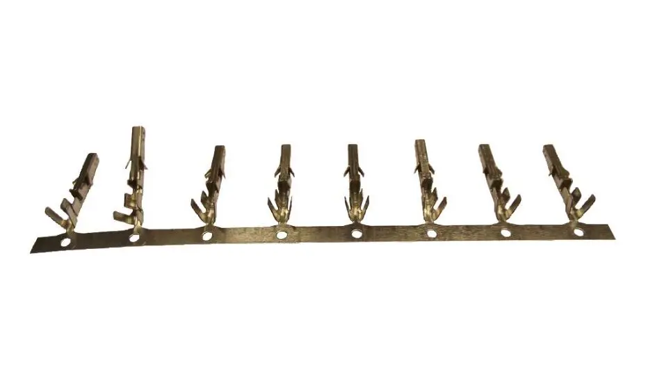 MULTICOMP PRO 壓接插座 4.2毫米 18-24 AWG 黃銅鍍錫