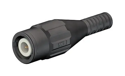 STAUBLI 50 Ohm BNC Crimp Socket, Μαύρο, Αποφεύγει Επαφή, 1A/1000V, RG58/U