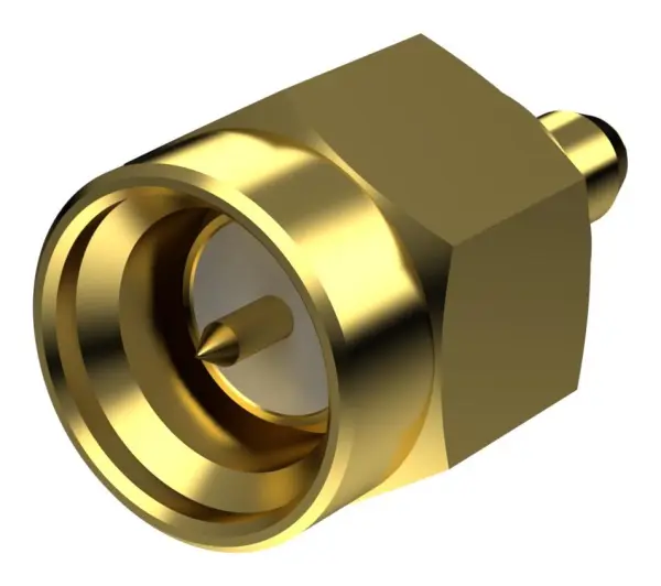 TAOGLAS SMA Male Straight RF Connector for RG178 Cable, Gold Plating