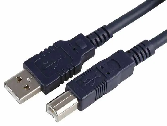 RARAION Ανθεκτικό καλώδιο USB 2.0 Α σε Β, 3 μέτρα Μαύρο
