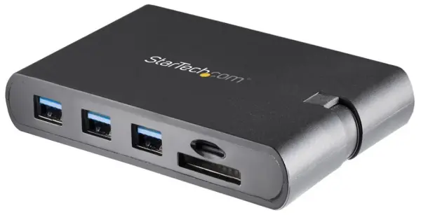 STARTECH USB-C 多端口轉接器 4K HDMI/VGA/USB/SD 附電源供應3.0
