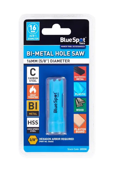 Blue Spot Tools - 16mm (5/8) Bi-Metal Gatenzaag