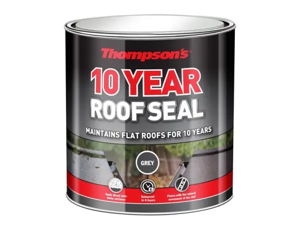 Ronseal Thompson's - Imperméabilisant pour toiture 10 ans, Gris, 1 Litre