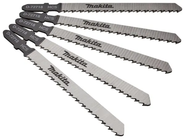 Makita Jigsaw Blades for Wood, 100 x 1.2 mm, Pack of 5