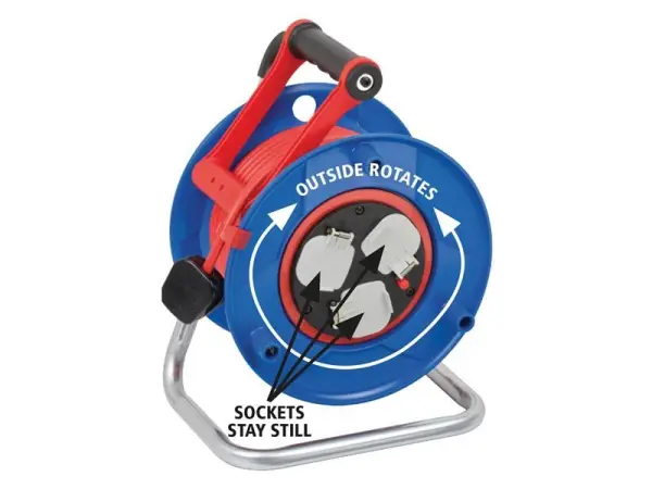 Brennenstuhl Garant Bretec® ケーブルリール 240V 13A 3口 25m