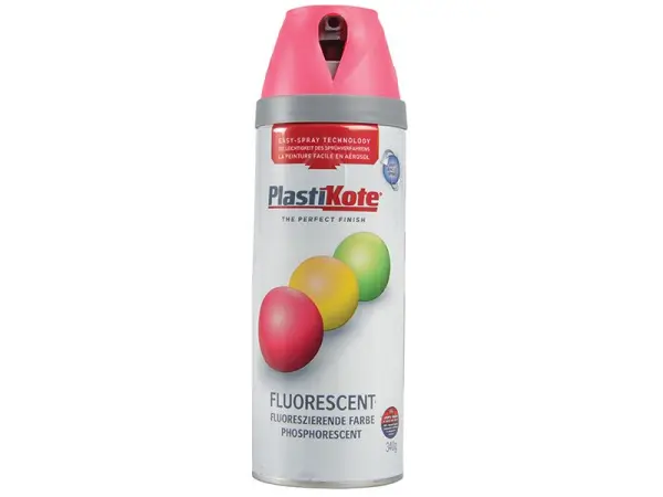 PlastiKote Twist & Spray Fluoreszierendes Pink 400ml