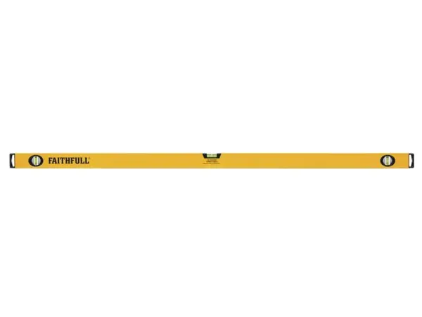 Faithfull - Leibhéal Bosca le 3 Fheadán, Alúmanam, 120cm (48 orlach)