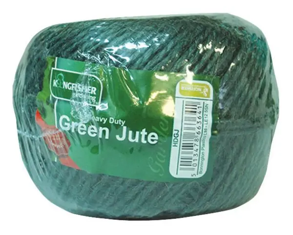 SHEDMATES Heavy Duty 3 Ply Green Jute Twine 70m