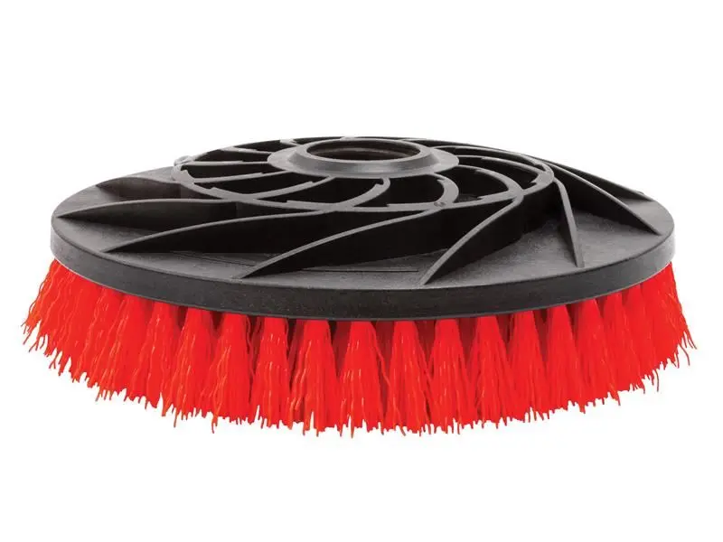 Batavia מברשת כפולה קשה לניקוי אריחים וחוץ (אדום)