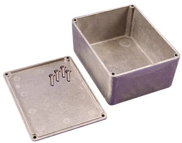 Boîtier d'instrument en aluminium moulé HAMMOND IP54 120x94x53mm