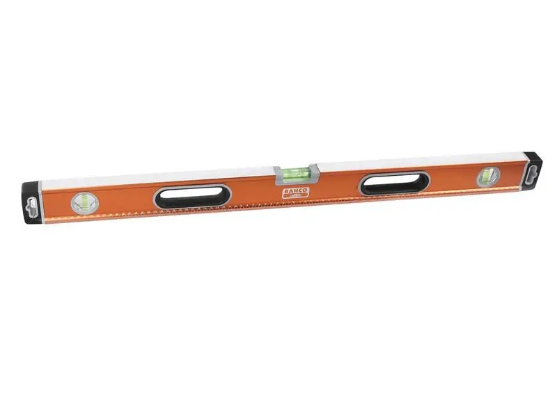 Bahco 466-1200 Box Spirit Level, Aluminium, 120cm