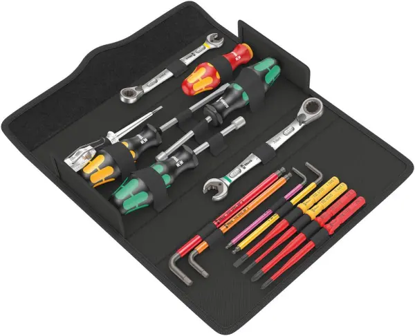 Wera Kraftform Kompakt SH 2 PlumbKit, Plumbing Tool Set, 15-Piece