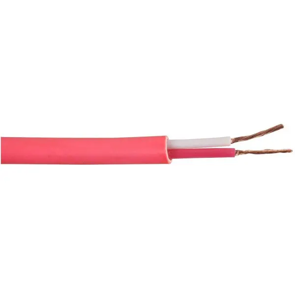 PRO POWER 2-Core Unscreened Speaker Cable 24/0.2mm - Red 100m