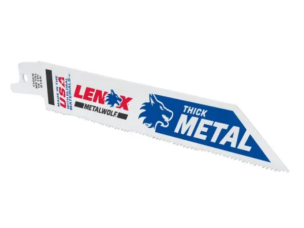LENOX MetalWave 에지 리시프로케이팅 톱날 152mm, 5개입
