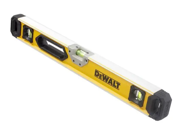 DEWALT פלס קורות תיבה, 60 ס״מ, דיוק ±0.5 מ״מ/מ׳