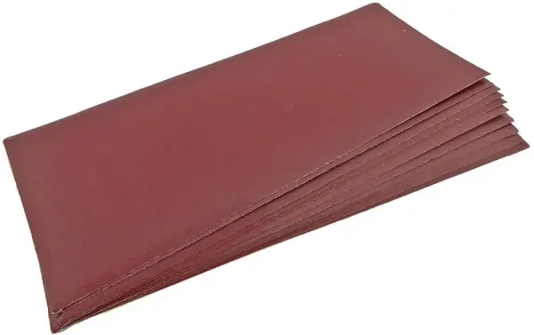TOOLPAK 240 Grit 1/3 Sanding Sheets 93mm x 230mm, 10 Pack