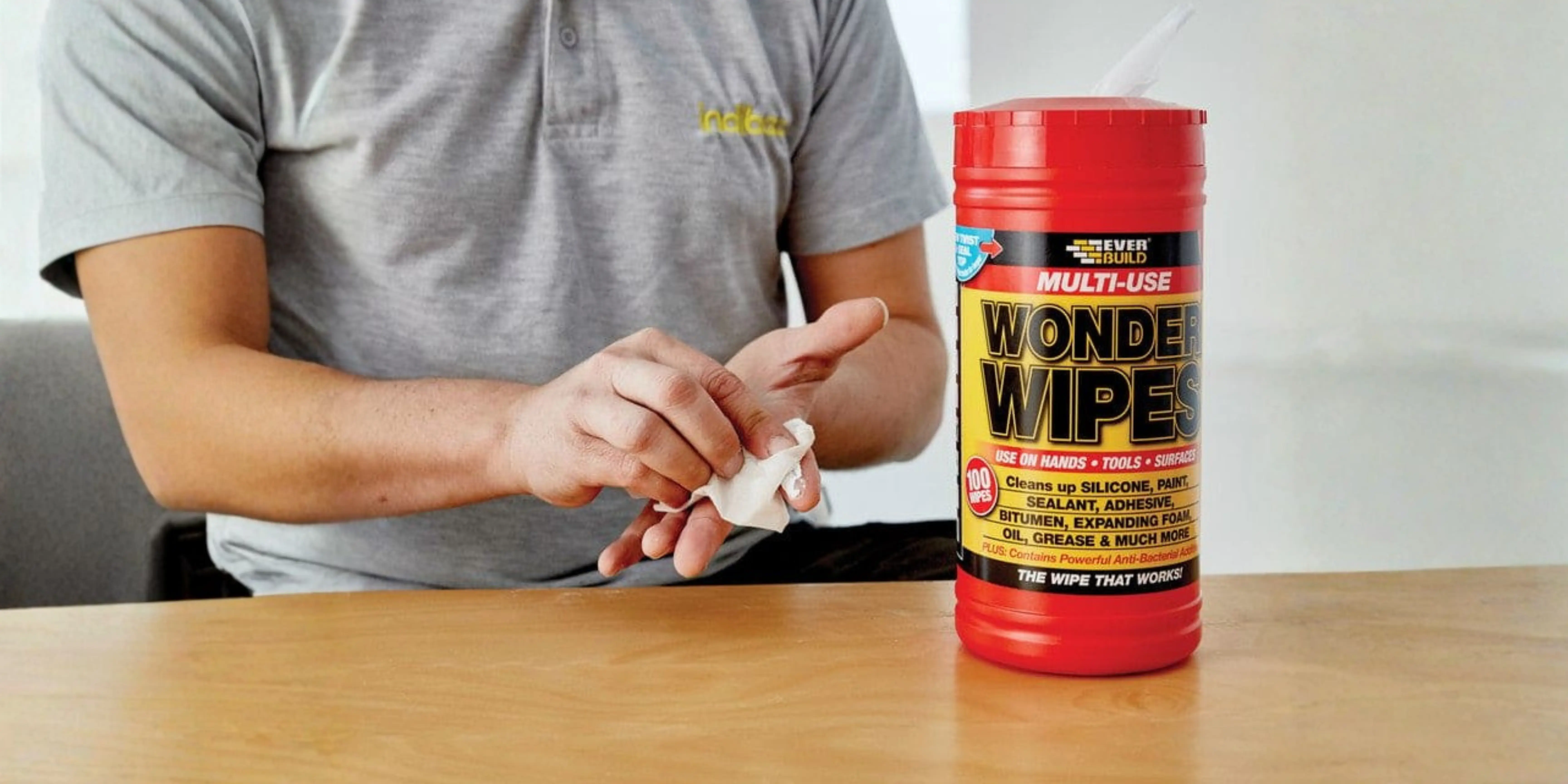 Everbuild Sika Wonder Wipes: The Ultimate Heavy Duty Cleaning Wipes for Tradespeople