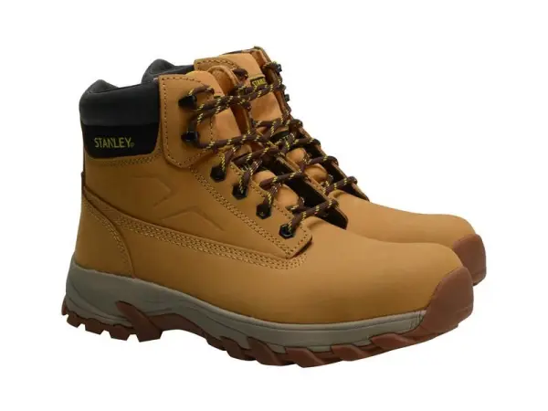 STANLEY Tradesman SB-P Scarpe Antinfortunistiche Honey, Taglia UK 8 (EUR 42)