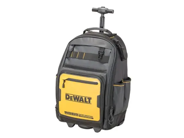 DeWALT Zaino Professionale con Ruote, 46 Tasche e Base Rinforzata
