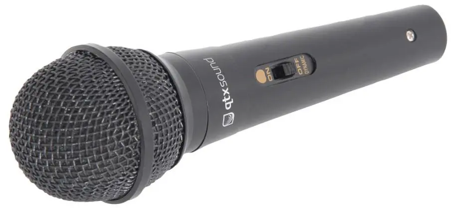 QTX Dynamic Handheld Microphone with 3m Cable