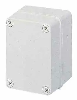 FIBOX Caja de Policarbonato Piccolo, IP67, 170x80x65mm, Gris